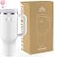 Tazza Termica Da Viaggio In Acciaio Inox 1182 Ml Con Cannuccia E Manico - Crema - Mantiene Caldo/Freddo 24h