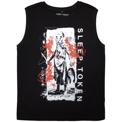 Rock Off officially licensed products Sleep Token Euclid Tank Top Size S