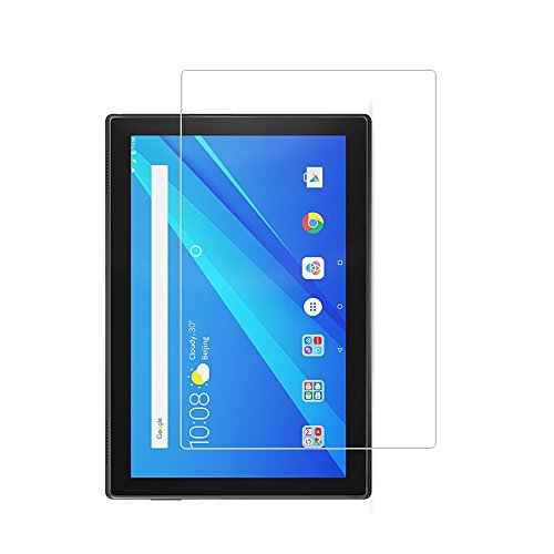 Zshion Screen Protector for Lenovo Tab 4 10 Inch ,9H Hardness Tempered Glass Screen Protector for Lenovo Tab 4 10 with Anti-fingerprint Bubble-Free Crystal Clear