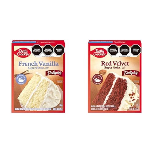 Recopilación de Pastel suandy que puedes comprar esta semana. 39 Betty Crocker. Harina para Pastel de Vainilla Francesa 375 g + Harina para Pastel sabor Chocolate estilo Red Velvet 375 g