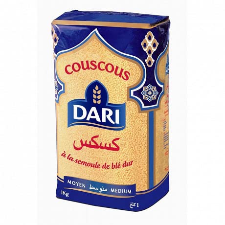 Couscous Mittel 1 kg | Dari | (4 Stück) | Best Deal