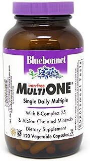 Bluebonnet - Multi One Iron Free - 120 VegCap Kosher,Gluten-Free