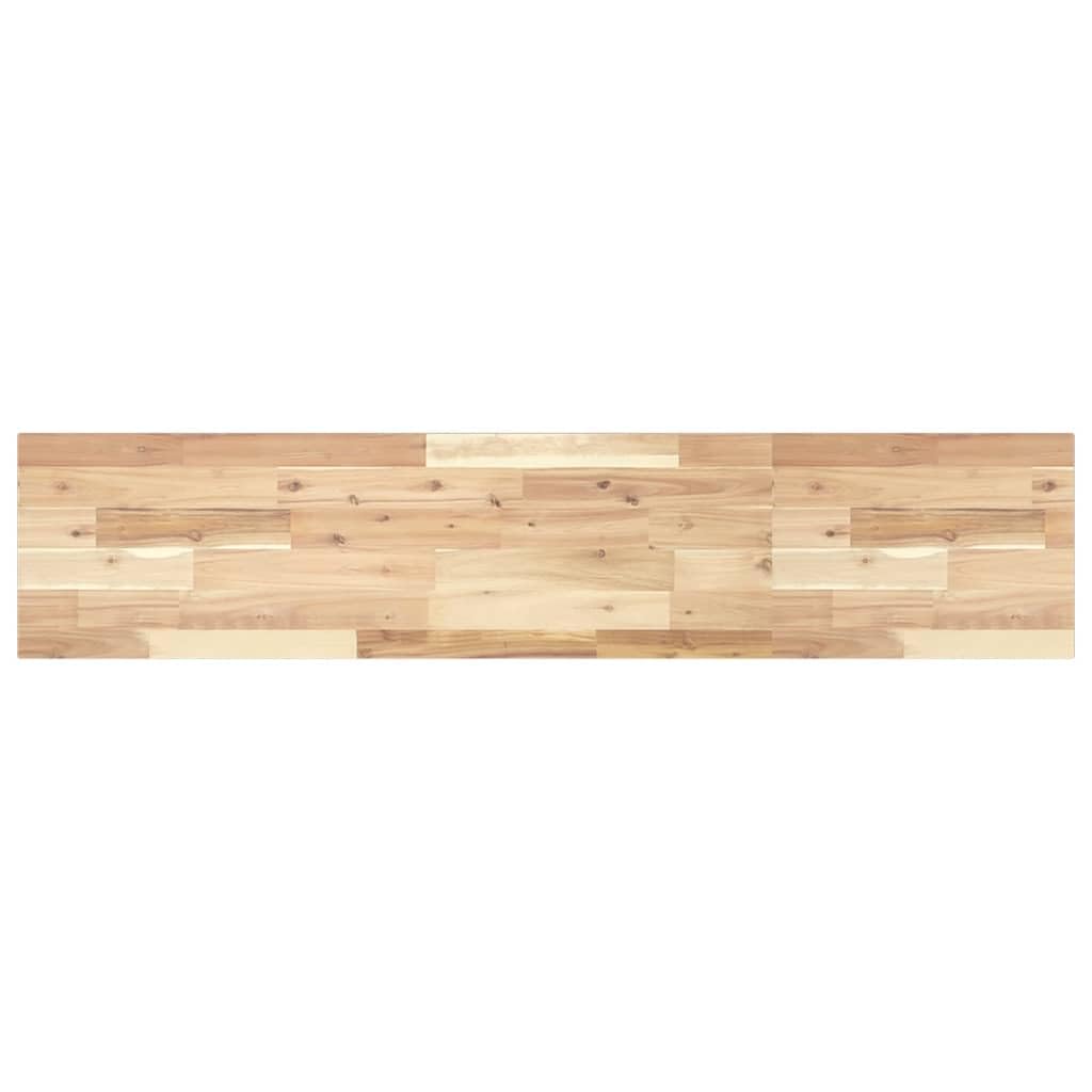 Dessus de Table Rectangulaire en Acacia Massif 140 x 30 x 2 cm