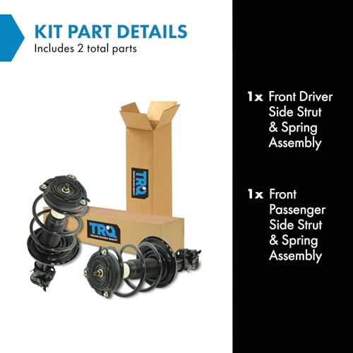 Image of TRQ Front Strut and Spring Assembly Set 2 Piece | For 2013-2018 Nissan Altima