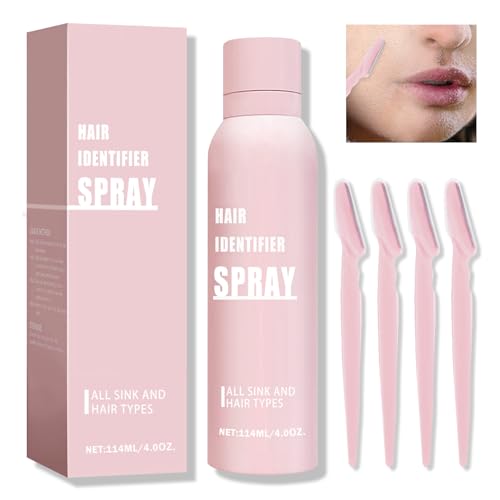 AIUEO Hair Identifier Spray for Face Shaving,Moisturizing Skin Bo...