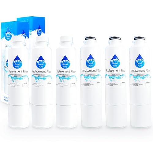 6-Pack Replacement for Samsung RF4267HARS Refrigerator Water Filter - Compatible with Samsung DA29-00020B, DA29-00020A, HAF-CIN Fridge Water Filter Cartridge