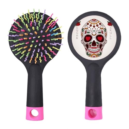 Brosse à cheveux démêlante anti-casse Flower Cirrus Eyes White Sugar L