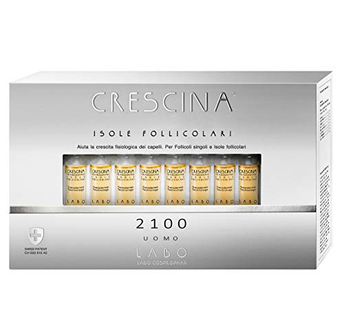 Crescina 2100 Homme traitement contre la calvitie et cheveux clairsemés
