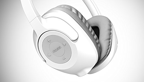 Koss Fones de ouvido BT539iW sem fio Bluetooth Over-Ear Microphone, microfone on-board e controles d