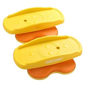 FENGSHUI-CAISHEN Ab Twister Board,Waist Trainer Trimmer,Waist Twisting Disc-Core Twister Exercise Board,Twist Board,Twisting Stepper for Abdominal Aerobic Exercise & Slimming Waist and Strengthening Abs Core Workout Home Gym