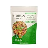 Harran Natural Whole Grain Bulgur Pilaf Ancient Grain, Plant-Based, High Protein, Vegan, Non-GMO, Easy Side Dish, Ready Meal, roasted garlic, dired mint,red,and green peppers 6.6 oz (Pack of 1)