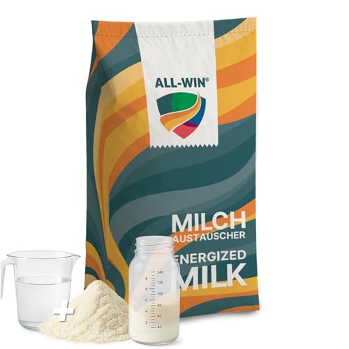 ALL-WIN Biotik Lämmermilch 25 kg Milchaustauscher für Schaflämmer & Ziegenkitze | Premium Aufzuchtmilch mit Vitaminen A D3 & E | Hochverdaulich & stabil | Optimale Nährstoffversorgung ab dem 1. Tag