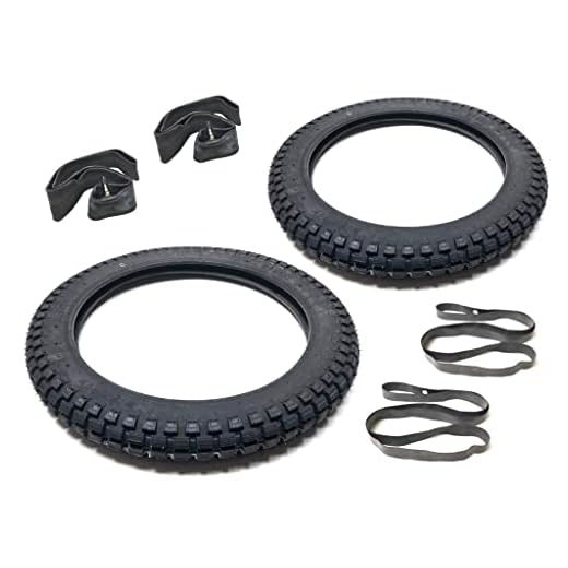 Streetparts24 2X Reifen 2.75x19 K262 4PR 43P TT mit Schlauch und Felgenband passend für Zündapp Combinette SX 80, NSU Super Fox, MZ, DKW 125, Miele