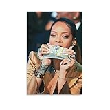 rihanna fotos actuales 【Material】: Leinwandbild aus Leinwandmaterial, langlebig im Gebrauch und Umweltschutz. Sie enthalten keine Schadstoffe und sind für Kinderzimmer oder Schlafzimmer geeignet. Gedruckt auf Vlies-Leinwand, ungiftige und geruchlose Tinte, perfekt Farben und Schärfe des Bildes, UV-beständig.