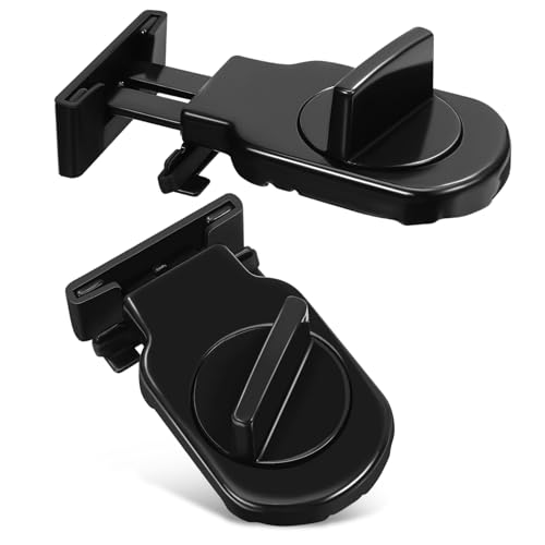 Uonlytech 2pcs Adjustable Sliding Window Locks Durable Security Stoppers for Windows and Doors Easy Installation Enhanced Safety for Home and Office