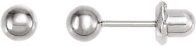 Inverness 4 mm Bezel Titanium Piercing Earrings Clear cristal, Sterile Hypoallergenic for Sensitive Ears. Packaged in sterile, tamper-resistant cassettes.
