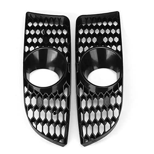 Calandre phare antibrouillard avant grille nid d'abeille noir brillant pour BMW E92 E93 - 7