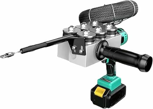 Extractor de cables eléctrico inalámbrico pasacables para instalación de tuberías 2