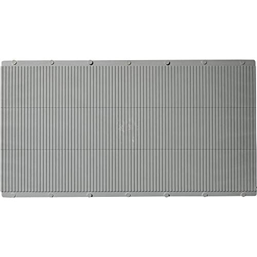 Preisvergleich Produktbild Auhagen 52433 troughed Platten grau Single Modellier-Kit