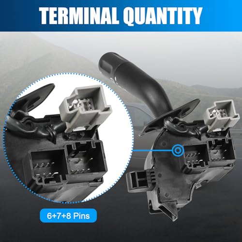 Turn Signal Wiper Switch Compatible with 2004-2005 Ford F150 by SMTRUILAN - Used condition - Image 6