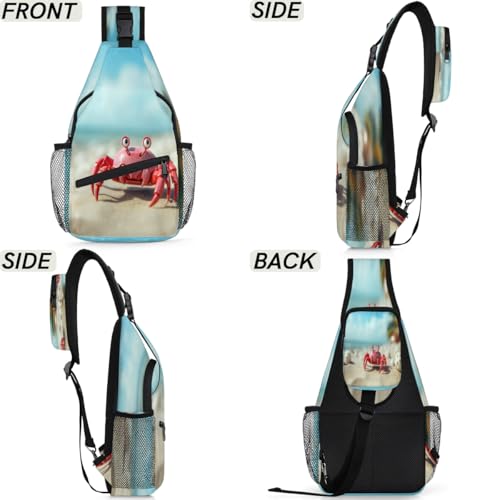 Bolso Sling para mujeres y hombres unisex miniatura 6