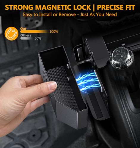 Eamplest Magnetic Metal Center Console Organizer for Jeep Wrangler JK by Eamplest - Used condition - Image 2