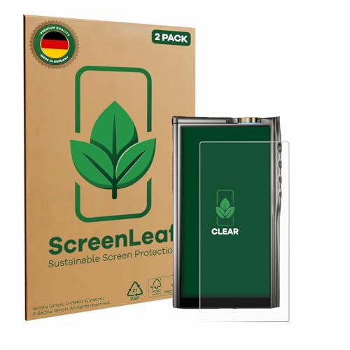 ScreenLeaf (2 Pack Screen Protector Compatible with Cayin N30LE [Sustainable Screen Protection, Clear, Anti-Scratch]