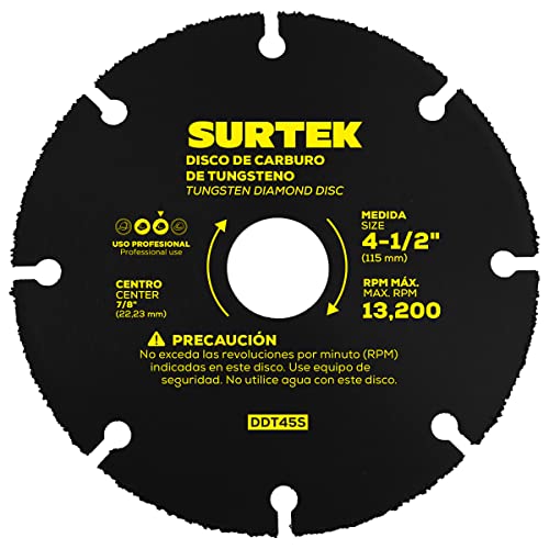 disco de tungsteno marca Surtek