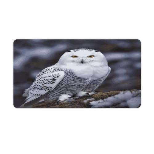 Tapis de bureau hibou arctique un cadeau utile pour maman
