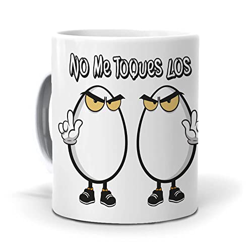mundohuevo Taza No me toques los Huevos