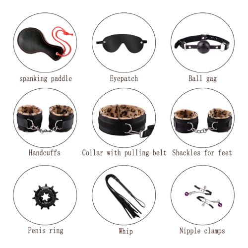 BDSM Toys for Sex Bondage Anal Butt Plug Dildo and Adjustable Bondage Gear - Image 2