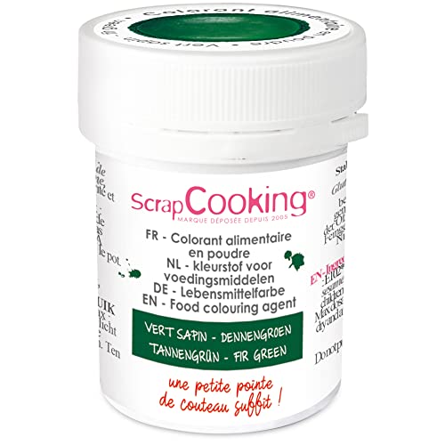  SCRAP COOKING Colorant Artificiel en Poudre Ve...