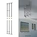 Window Bars - SWB | Adaptable Security Bars for Windows | Model A | Easy and Quick Installation | Adjustable Window protections | Modular System, Price is per 1 Module (Image Shows 3 modules).