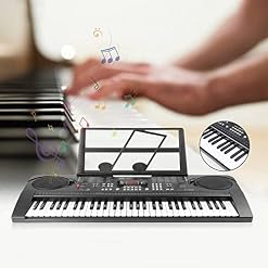 abdos Kit d’affichage tactile numérique compact de clavier de piano électronique avec cadeau d’anniversaire de jouets éducatifs (couleur: noir) guanjun1975 - Les Beatles, Paul McCartney, John Lennon, RIngo Starr, George Harrison abdos Kit d'affichage tactile numérique compact de clavier de piano électronique avec cadeau d'anniversaire de jouets éducatifs (couleur: noir) guanjun1975 – Image 4
