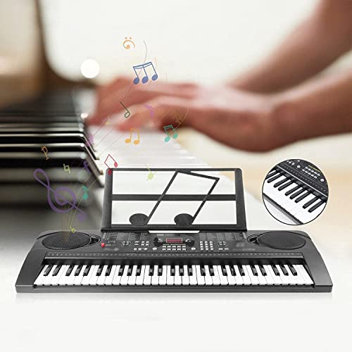 abdos Kit d’affichage tactile numérique compact de clavier de piano électronique avec cadeau d’anniversaire de jouets éducatifs (couleur: noir) guanjun1975 - Les Beatles, Paul McCartney, John Lennon, RIngo Starr, George Harrison abdos Kit d'affichage tactile numérique compact de clavier de piano électronique avec cadeau d'anniversaire de jouets éducatifs (couleur: noir) guanjun1975 – Image 5