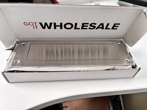 Got It Wholesale MS-13-SS-I Mail Slot Stainless Steel Satin Color | Outer Size 13 X 4 Inches | Almost Any Door Mail Slot Front And Rear Piece And Screws thumb #7