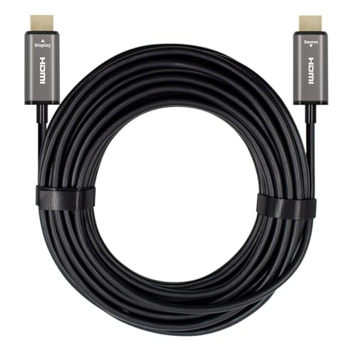 Cable HDMI 8K de fibra óptica 2.1 10m para audio digital de alta velocidad portátil y HDTV