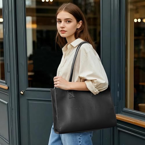 Bolso Tote de Cuero PU Oversize para Mujer miniatura 2