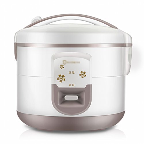 Preisvergleich Produktbild GBT Reiskocher 2L Mini Kleiner Haushalt Reiskocher,Weiß