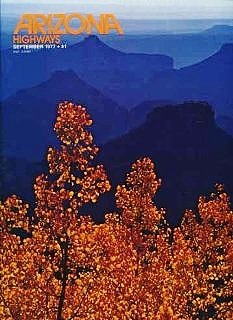 Paperback Arizona Highways Magazine September 1977 (53) Book