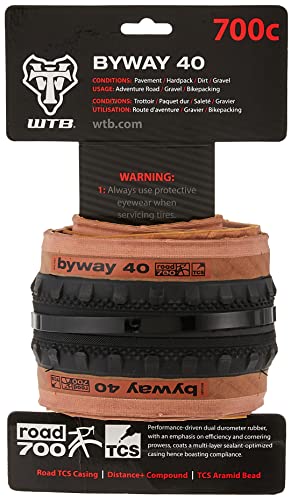 WTB Byway Road 650x47C Folding DNA Tubeless Road Beige Cycling Equipment, Tanwall - Image 3