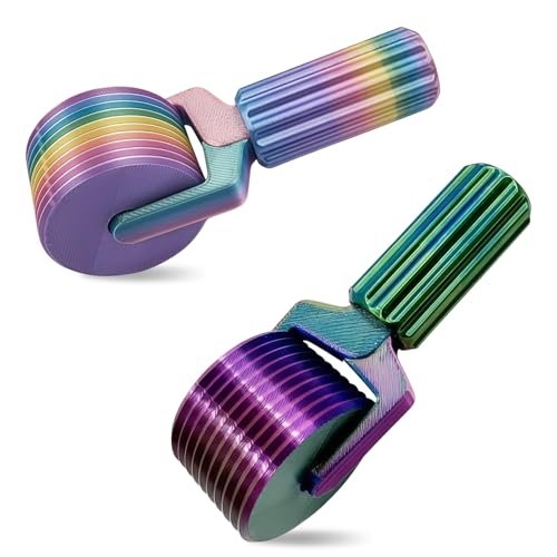 shuielai 2PCS Diamond Art Roller Essential DIY Craft Tool for Rhinestone Embroidery Detachable Easy-Grip Hand Roller for DIY Craft Projects