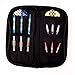 Bag Darts Carrier Case Darts Case Darts Case Holds 3 Darts Portable Darts Pouch Portable Darts Bag Zippered Darts Pouch Entertainment Darts Holder Black Oxford Cloth