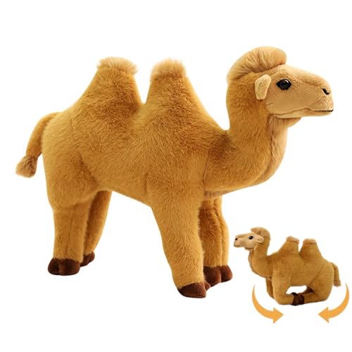 Chameau en peluche oreiller super câlin contre le stress de la maison
