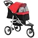 PawHut Hundewagen für Hunde und Katzen Sicherer Haustierbuggy
