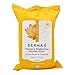 Derma E Vitamin C Brightening Glow Micellar Facial Wipes, Dissolves Makeup and Impurities, Promotes Collagen
