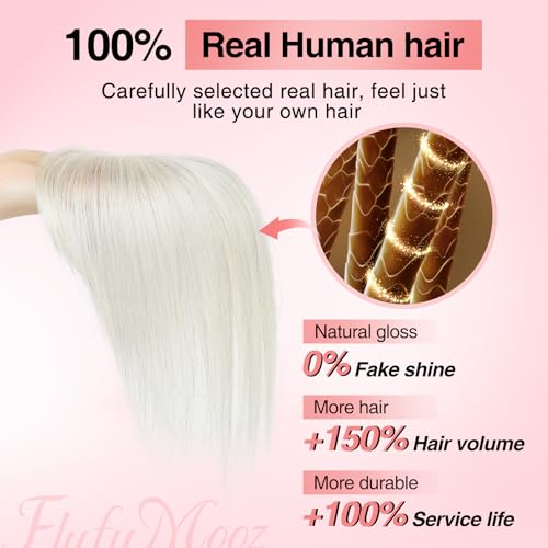 Cheveux clairsemés ? Solution frange à clipser 100% cheveux humains 25,4 cm
