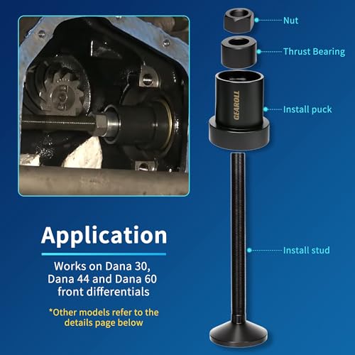 Inner Axle Side Seal Installation Tool for Dana 30/44/60 Front Differentials Compatible with Chevy, Dodge, Ford, GMC and Jeep by GEAROLL - Image 2