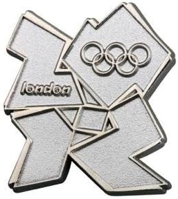London 2012 Olympic Silver Logo Pin Badge