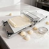 ▶【Stenditrice】: La stenditrice manuale pieghevole è multifunzionale e permette di realizzare vari tipi di pasta sfoglia e dessert. Preparazione rapida e comoda della pasta sfoglia, perfetta da condividere.
